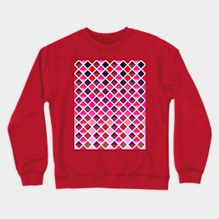 Love and Hate (Diamond Checkered) Crewneck Sweatshirt